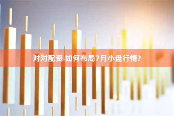 对对配资 如何布局7月小盘行情?